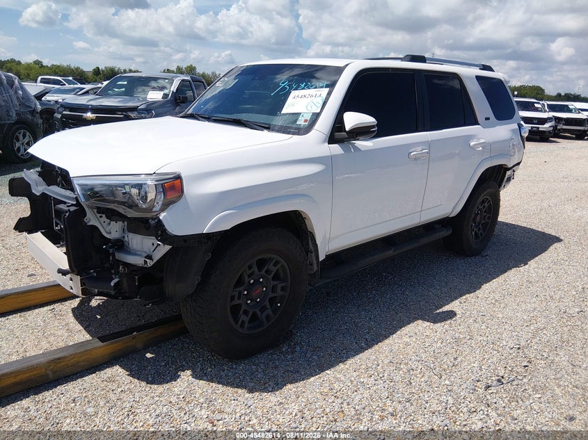 Vin: jtefu5jr4n5256690, lot: 45980790, toyota 4runner sr5 premium 20222