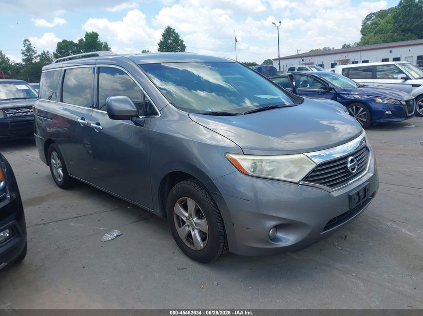 2016 Nissan Quest Platinum/S/Sl/Sv VIN: JN8AE2KP0G9155783 Lot: 45482634