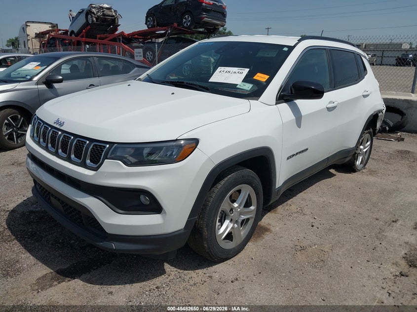 Vin: 3c4njdbn3pt562006, lot: 45980827, jeep compass latitude 4x4 20232