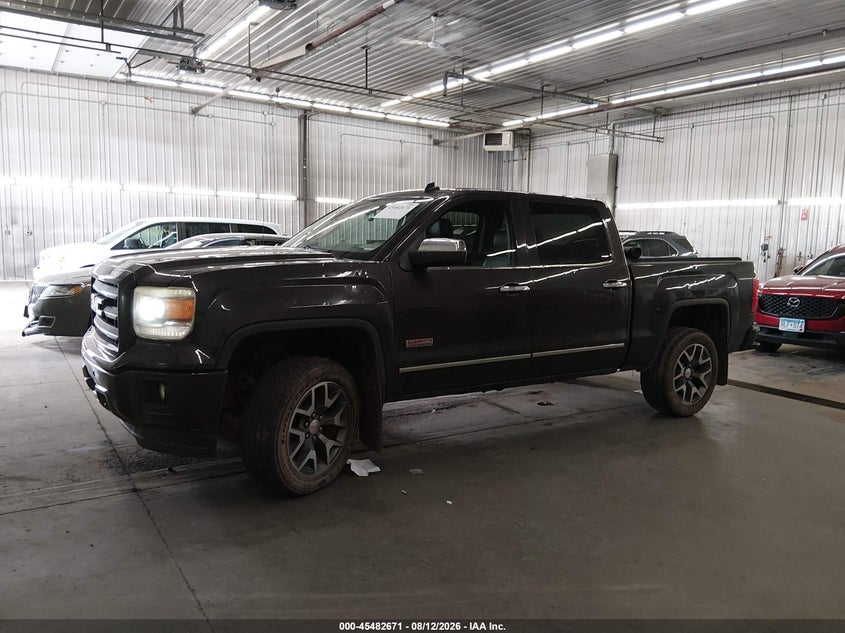 Vin: 3gtu2vec9eg384844, lot: 45980846, gmc sierra 1500 slt 20142