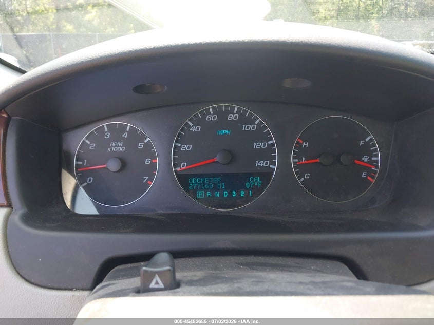 2007 Chevrolet Impala 3.5L Lt VIN: 2G1WT58K579225057 Lot: 45482685