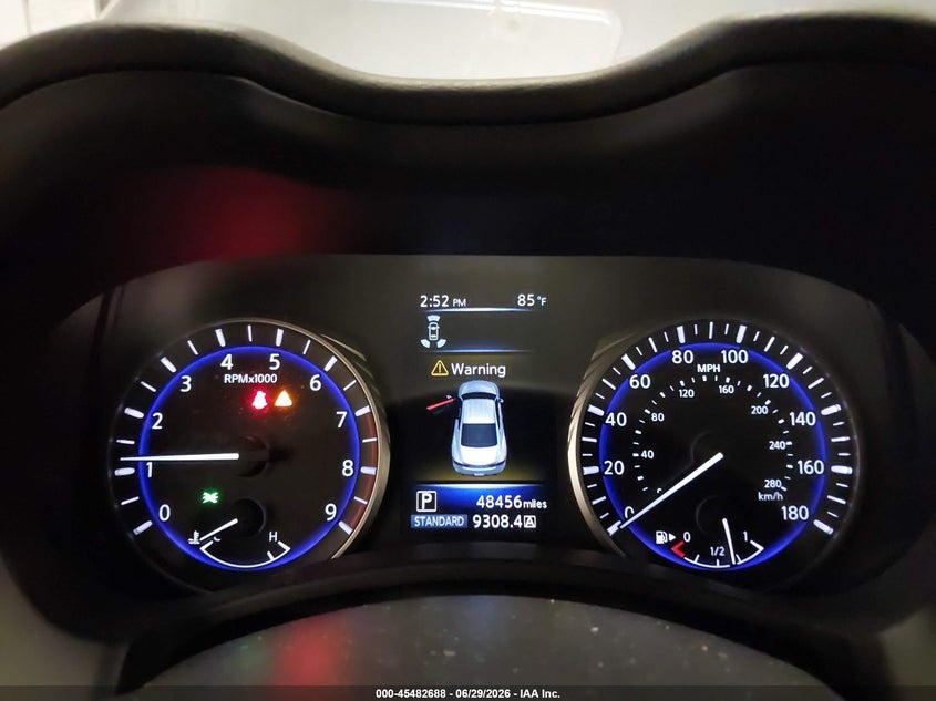 2019 Infiniti Q60 3.0T Red Sport 400 VIN: JN1FV7ELXKM440281 Lot: 45482688