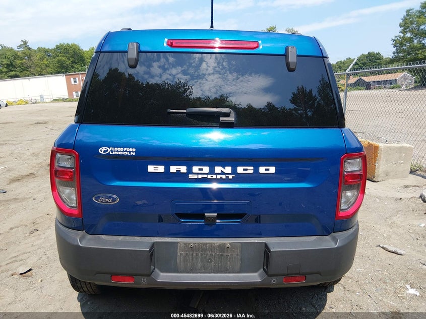 FORD BRONCO SPORT 2023 VIN 3FMCR9B60PRE22428