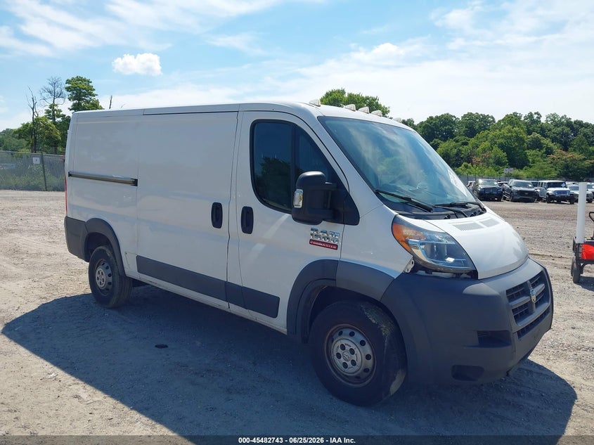Vin: 3c6trvag0he552894, lot: 45980918, ram promaster 1500 low roof 136 wb 2017 img_1