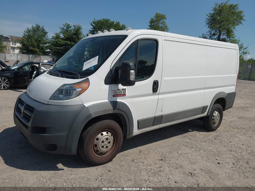 Vin: 3c6trvag0he552894, lot: 45980918, ram promaster 1500 low roof 136 wb 20172