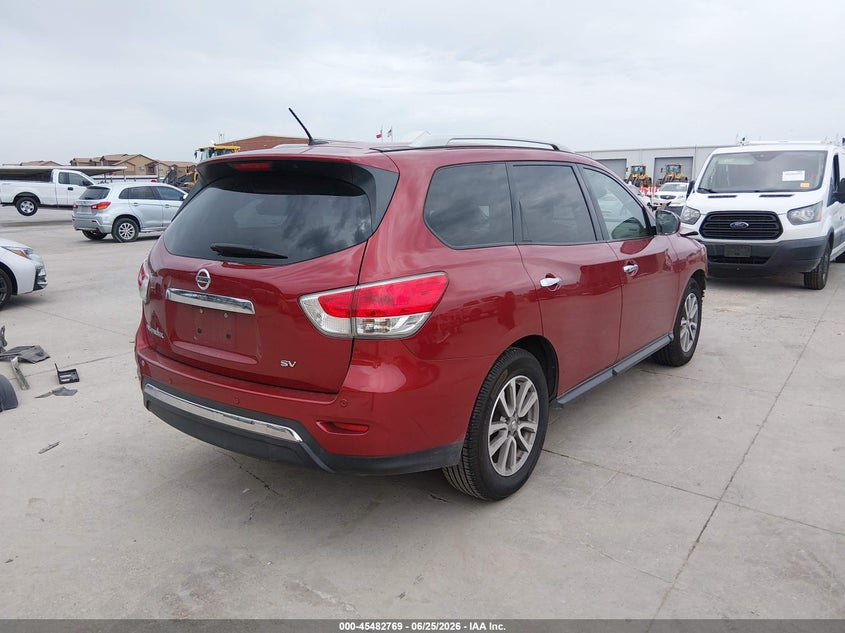 2015 NISSAN PATHFINDER auction photo 4
