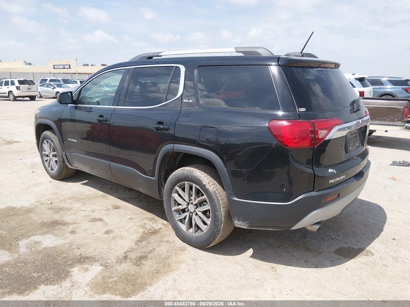 Vin: 1gkknllsxhz248566, lot: 45980961, gmc acadia sle-2 20173