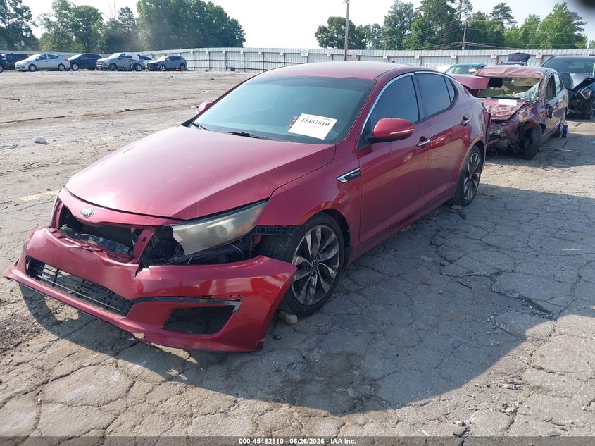 Vin: 5xxgr4a68eg291819, lot: 45980985, kia optima sx turbo 20142