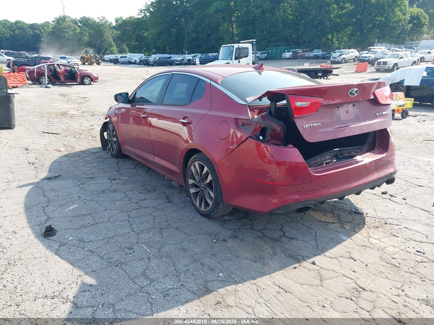 Vin: 5xxgr4a68eg291819, lot: 45980985, kia optima sx turbo 20143