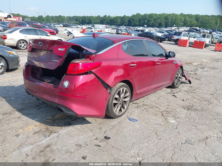 Vin: 5xxgr4a68eg291819, lot: 45980985, kia optima sx turbo 20144
