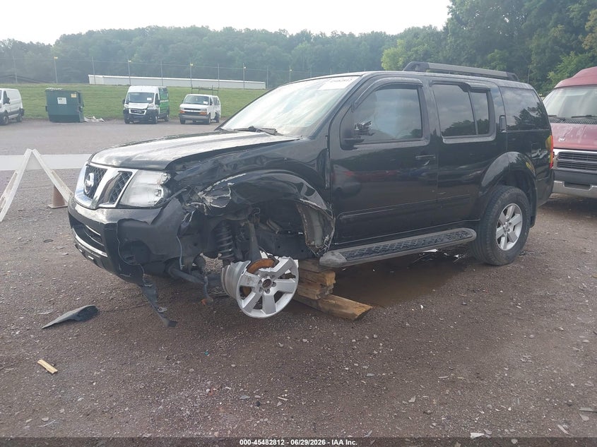 Vin: 5n1ar1nn7ac608498, lot: 45980987, nissan pathfinder se 20102