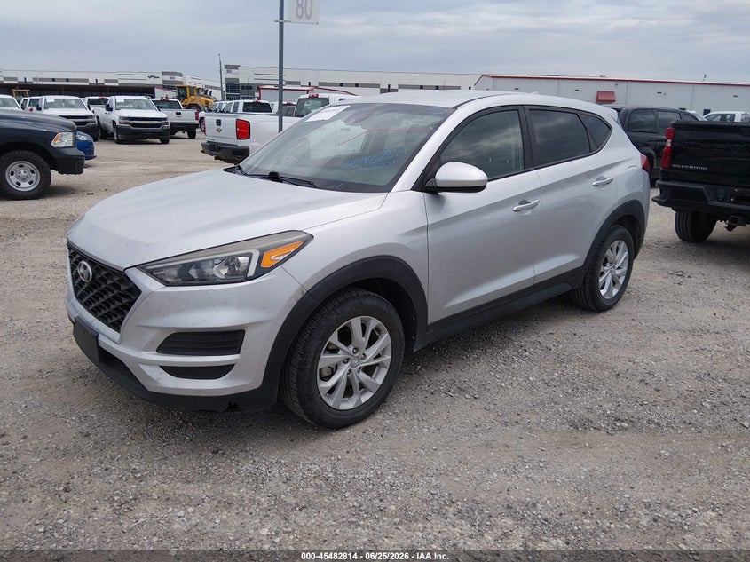 Vin: km8j23a42ku007587, lot: 45980989, hyundai tucson se 20192