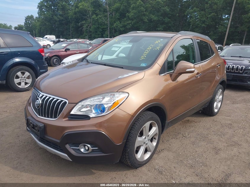 Vin: kl4cjfsb6gb537007, lot: 45980997, buick encore convenience 20162