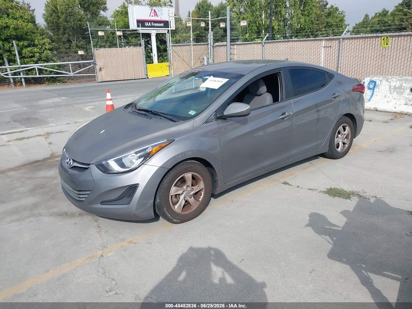 2014 Hyundai Elantra Se 5NPDH4AE7EH485582 photo 1