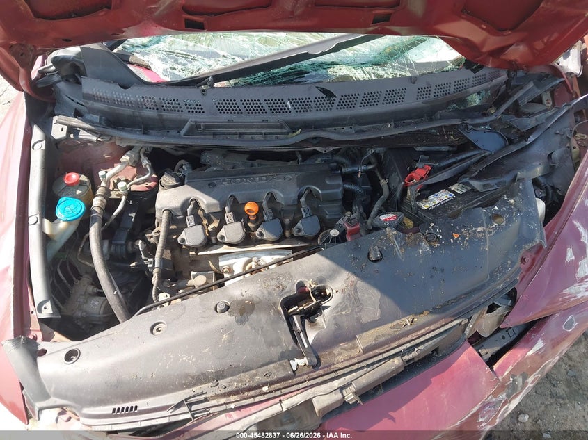 2008 HONDA CIVIC SEDAN 1.8L I-4 VVT, 140HP