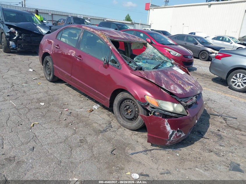 2008 HONDA CIVIC SEDAN 1.8L I-4 VVT, 140HP