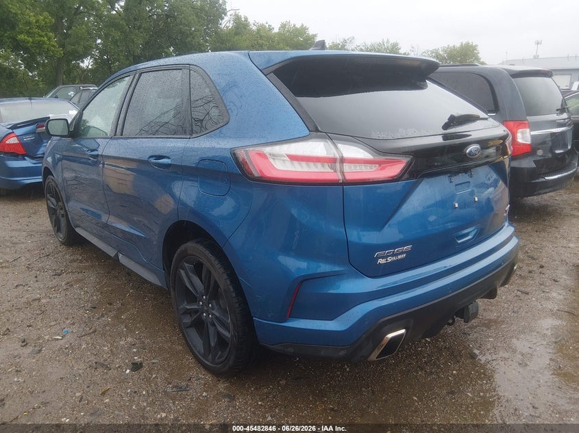 Vin: 2fmpk4ap6lbb42850, lot: 45981021, ford edge st 20203