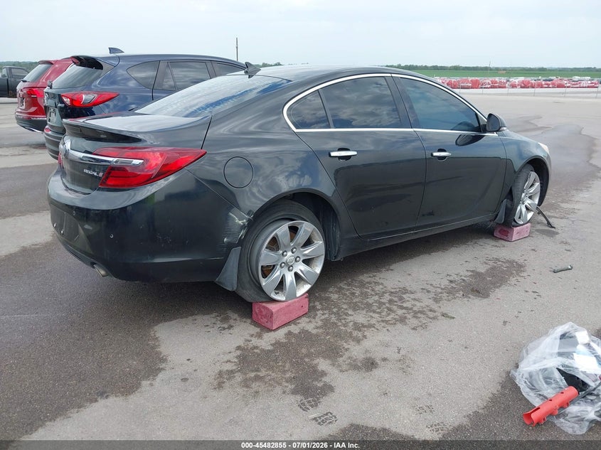 Vin: 2g4gn5ex5e9320300, lot: 45981029, buick regal turbo/e-assist premium i 20144