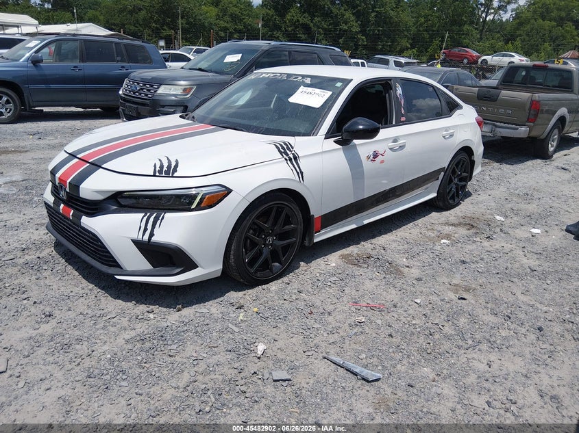 HONDA CIVIC 2022 VIN 2HGFE2F52NH601103