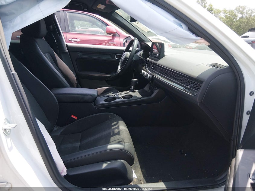 HONDA CIVIC 2022 VIN 2HGFE2F52NH601103