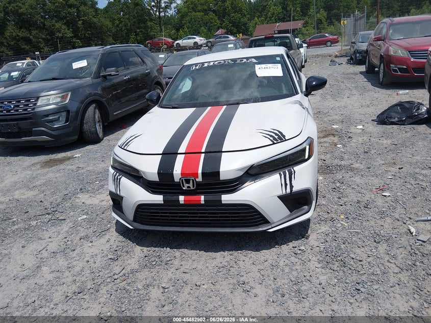 HONDA CIVIC 2022 VIN 2HGFE2F52NH601103