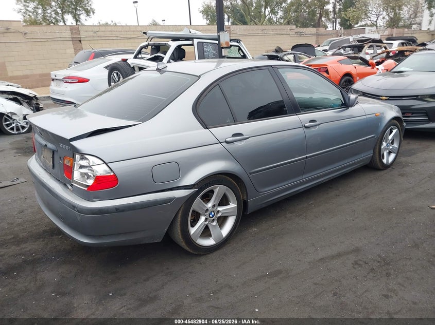 BMW 325I 2005 VIN WBAAZ33435KW77188
