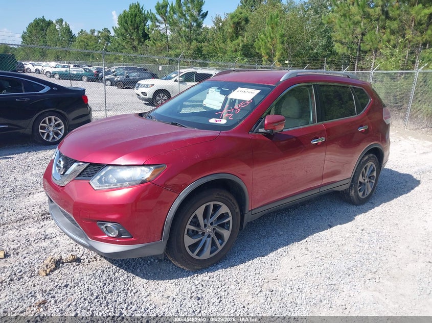 2016 NISSAN ROGUE auction photo 2