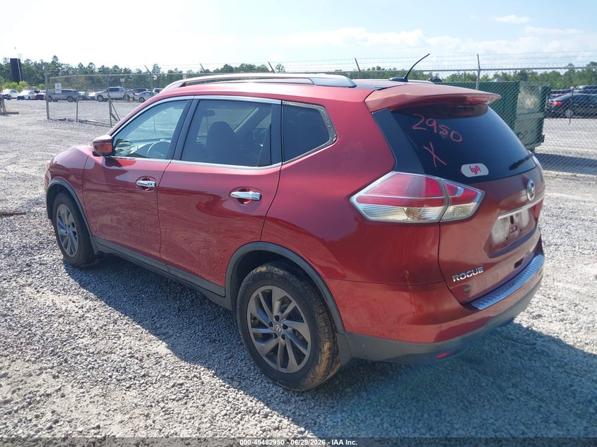 2016 NISSAN ROGUE auction photo 3