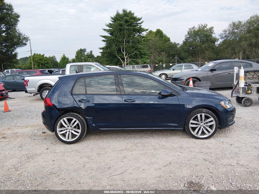 2017 Volkswagen Golf Tsi S 4-Door/Tsi Se 4-Door/Tsi Sel 4-Door/Tsi Wolfsburg Edition 4-Door VIN: 3VW217AUXHM020021 Lot: 45482953