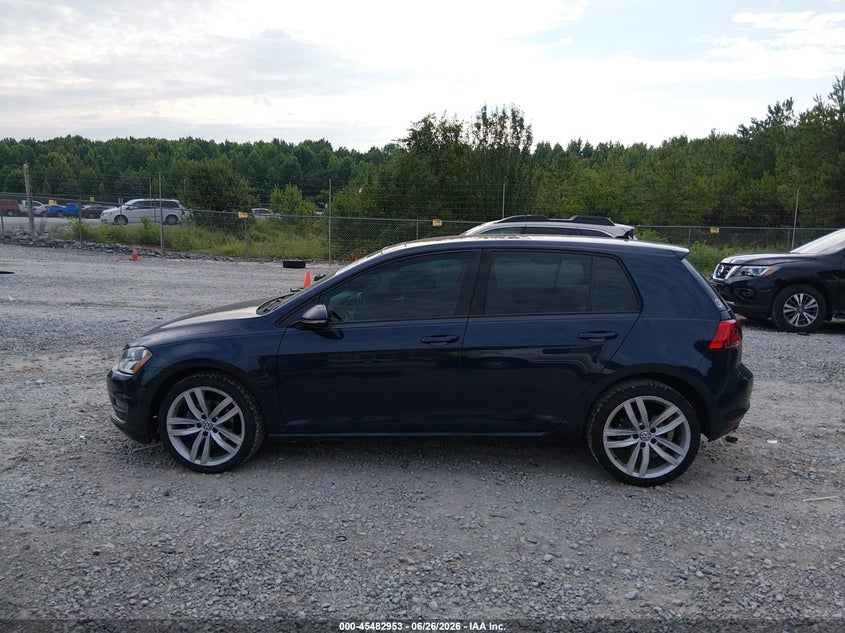 2017 Volkswagen Golf Tsi S 4-Door/Tsi Se 4-Door/Tsi Sel 4-Door/Tsi Wolfsburg Edition 4-Door VIN: 3VW217AUXHM020021 Lot: 45482953