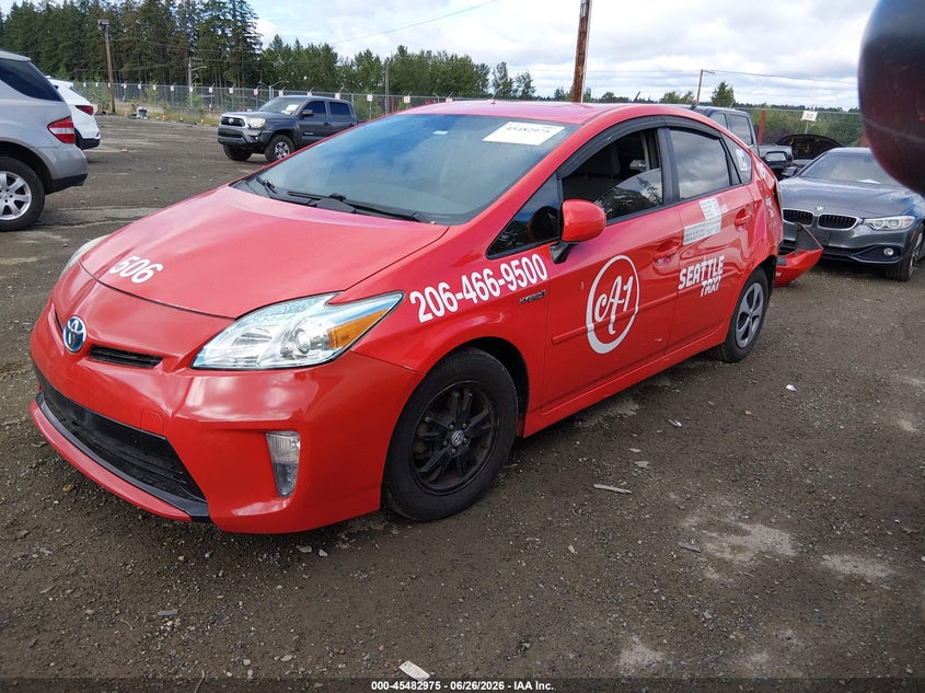 2014 Toyota Prius Three JTDKN3DUXE0358481 photo 1
