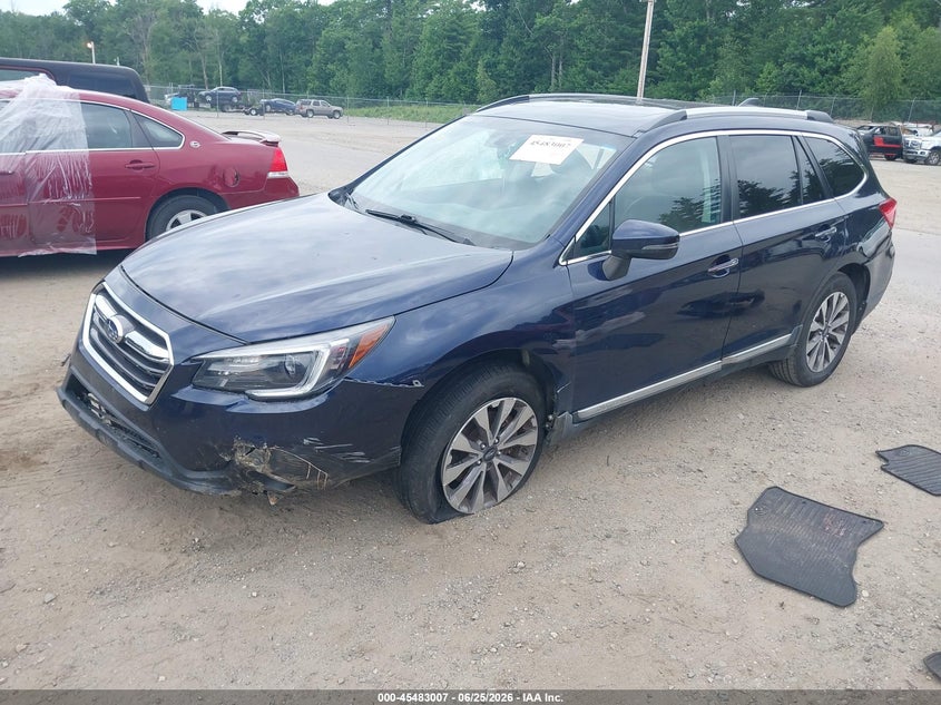 Vin: 4s4bsatc6j3291159, lot: 45981181, subaru outback 2.5i touring 20182