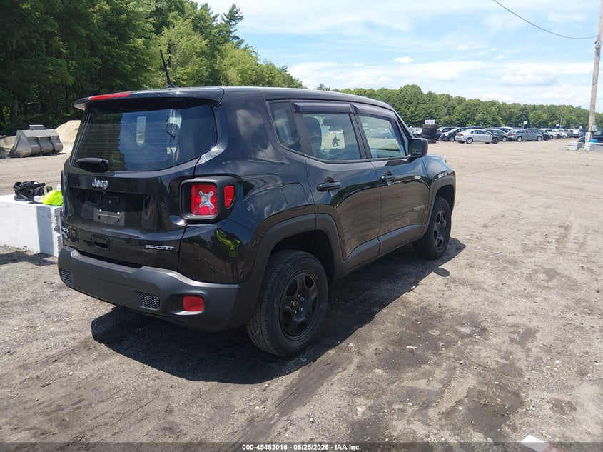 2018 JEEP RENEGADE auction photo 4