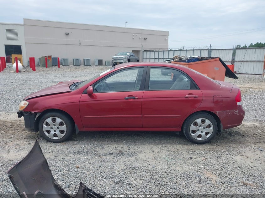 2008 Kia Spectra Ex VIN: KNAFE121X85547540 Lot: 45483042