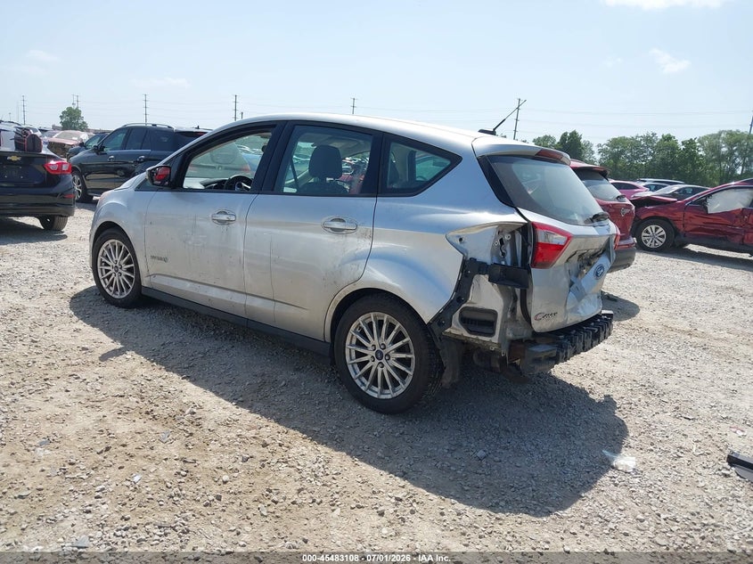 Vin: 1fadp5au8fl121531, lot: 45981283, ford c-max hybrid se 20153