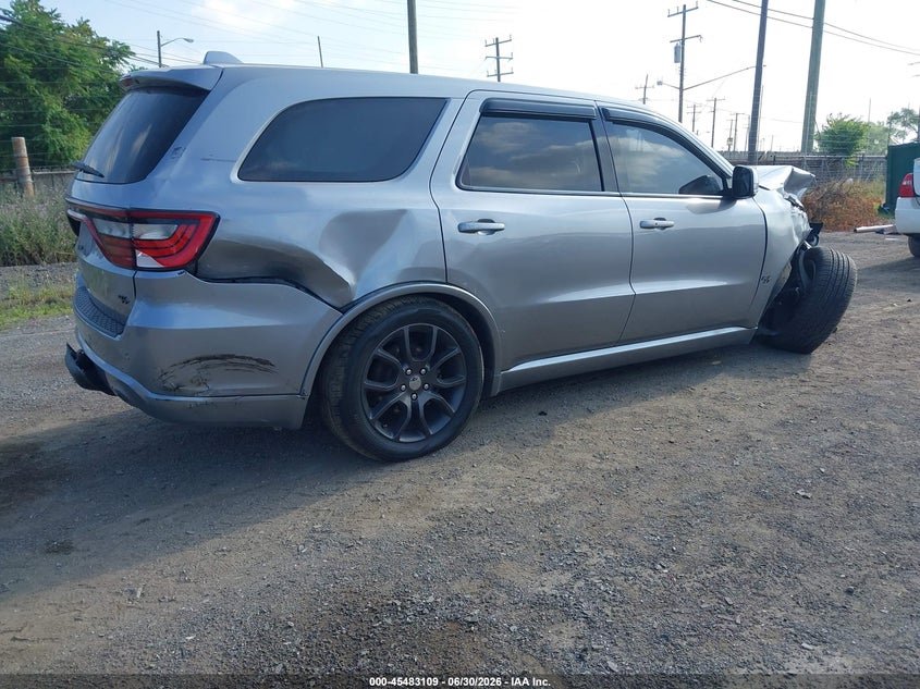 Vin: 1c4sdjct5hc783173, lot: 45981284, dodge durango r/t 20174