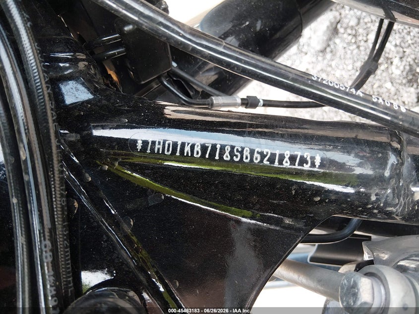 2025 Harley-Davidson Flhx VIN: 1HD1KB718SB621873 Lot: 45483183