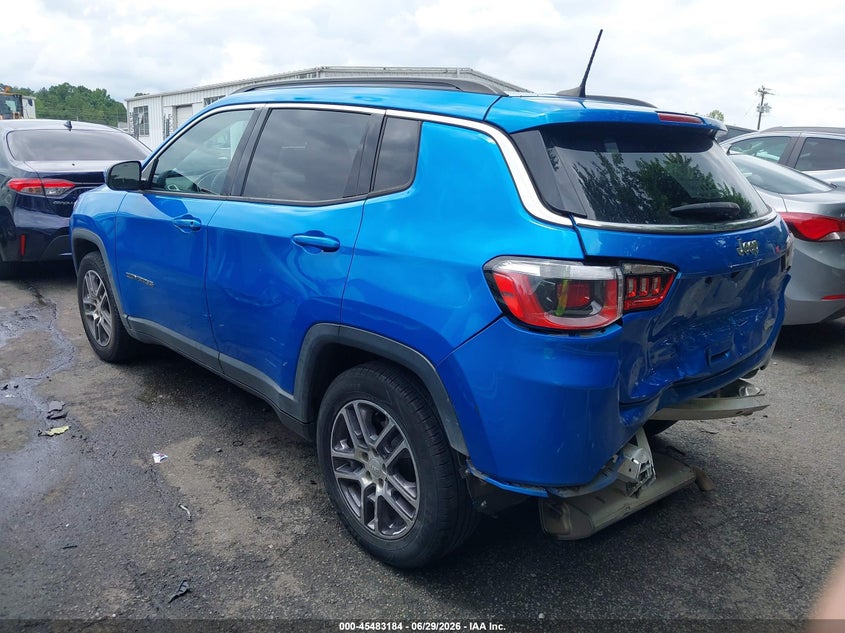 Vin: 3c4njcbb7lt205938, lot: 45981359, jeep compass sun and wheel fwd 20203