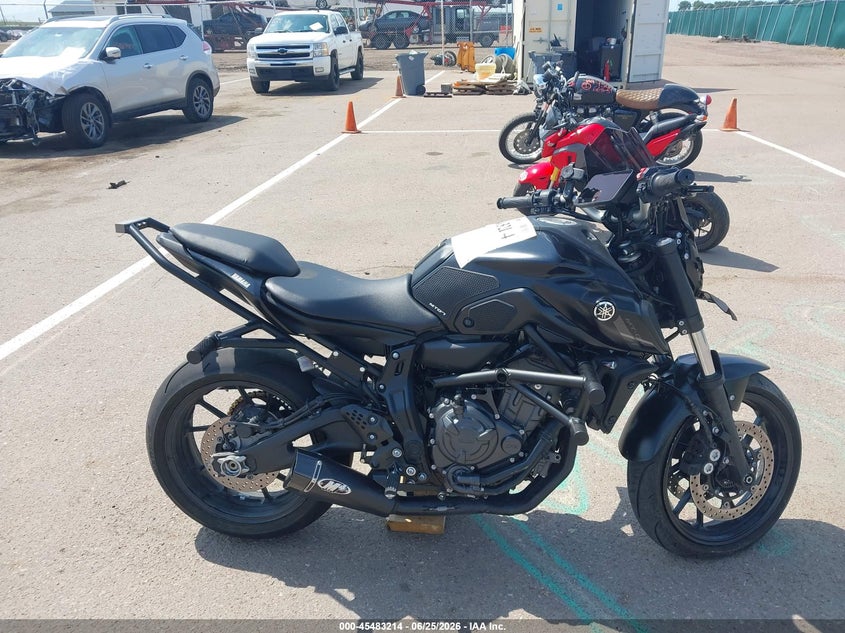 2024 Yamaha Mt07 VIN: JYARM32E8RA011370 Lot: 45483214