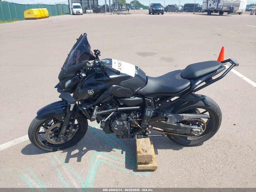 2024 Yamaha Mt07 VIN: JYARM32E8RA011370 Lot: 45483214