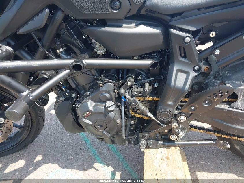 2024 Yamaha Mt07 VIN: JYARM32E8RA011370 Lot: 45483214