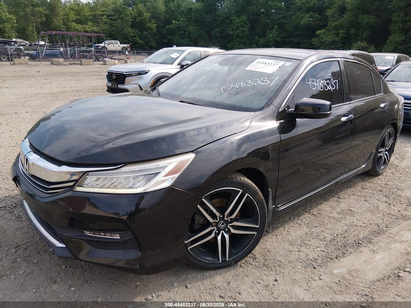 2017 Honda Accord Touring V6 1HGCR3F9XHA018278 photo 1