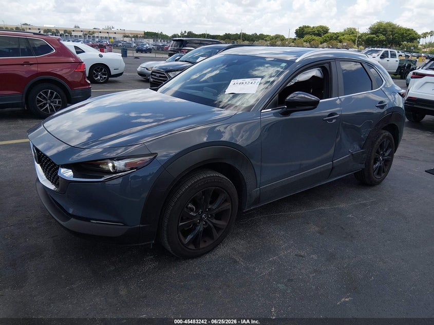 Vin: 3mvdmbcl3nm445570, lot: 45981417, mazda cx-30 carbon edition 20222