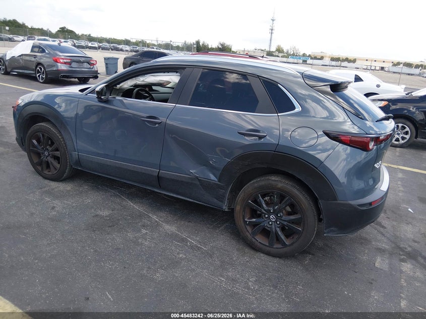 Vin: 3mvdmbcl3nm445570, lot: 45981417, mazda cx-30 carbon edition 20223