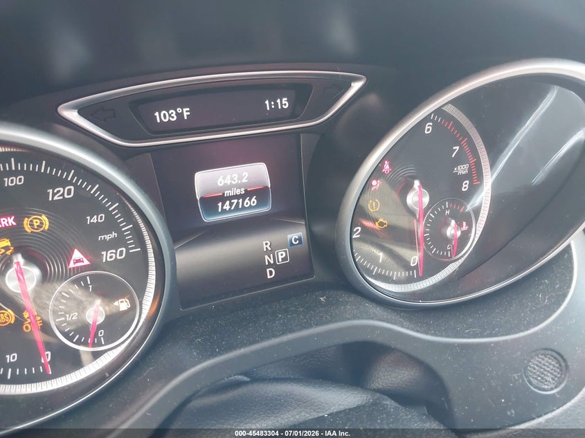 2017 Mercedes-Benz Cla 250 4Matic VIN: WDDSJ4GB4HN484831 Lot: 45483304