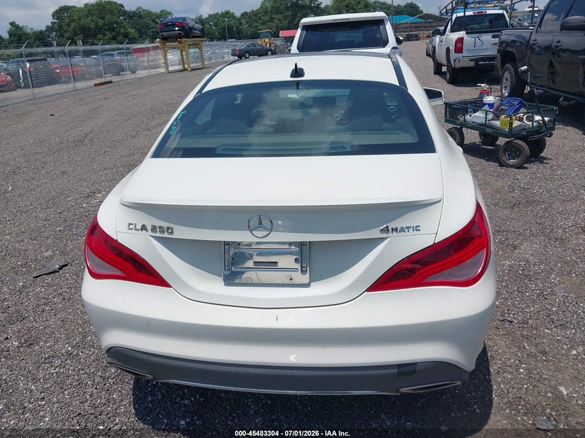 2017 Mercedes-Benz Cla 250 4Matic VIN: WDDSJ4GB4HN484831 Lot: 45483304