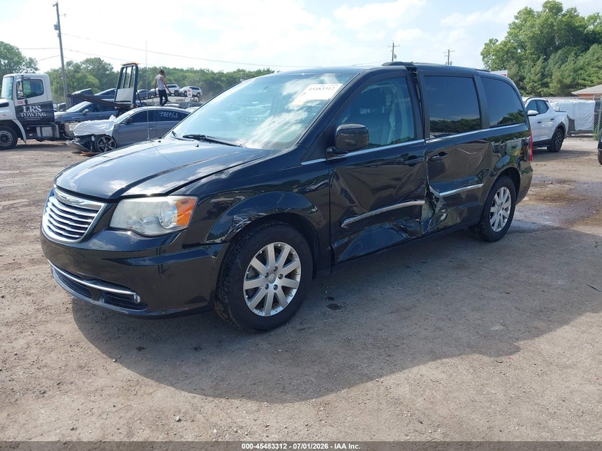 Vin: 2c4rc1bg8dr756332, lot: 45981487, chrysler town & country touring 20132