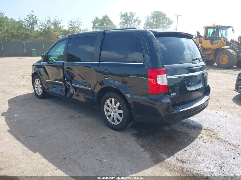 Vin: 2c4rc1bg8dr756332, lot: 45981487, chrysler town & country touring 20133