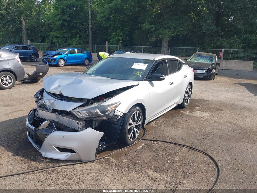 Vin: 1n4aa6ap7jc393999, lot: 45981496, nissan maxima 3.5 sv 20182