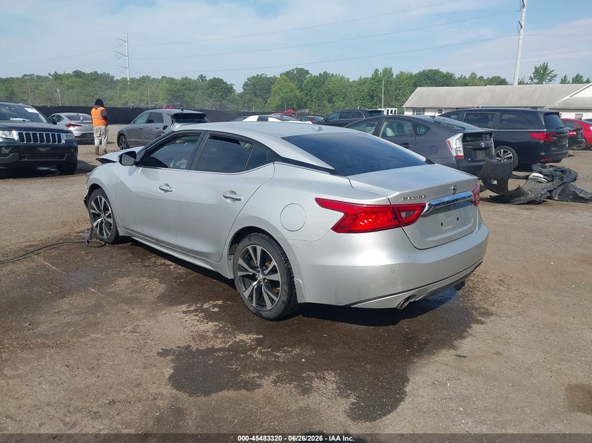 Vin: 1n4aa6ap7jc393999, lot: 45981496, nissan maxima 3.5 sv 20183